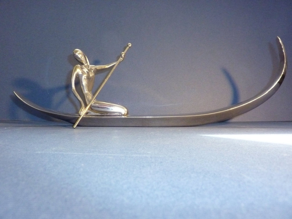 Hagenauer lady in canoe