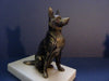 Art Deco Alsatian Bookends
