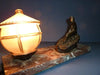 Art Deco Fisherman Lamp