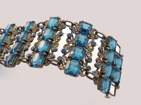 Art Deco Czech bracelet