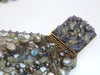Pellini Milano real pearl and Murano sapphirine bead necklace