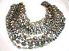 Pellini Milano real pearl and Murano sapphirine bead necklace