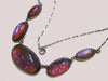 Art Deco Sterling Silver Dragons Breath Necklace